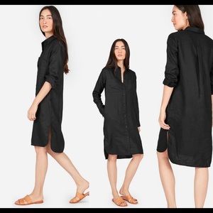 Everlane Linen Shirt Dress